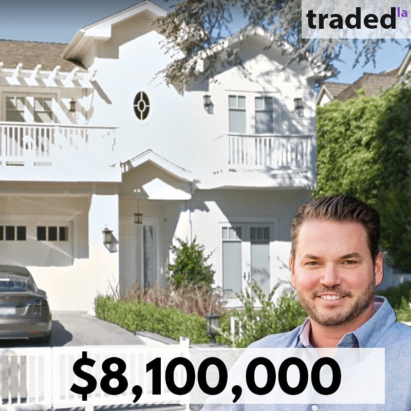 Travis VanderZanden Acquired a Single family for $8,100,000 in Santa Monica