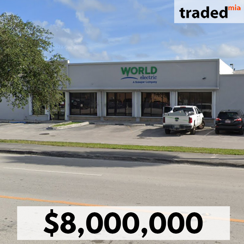 15255 West Dixie Highway Traded