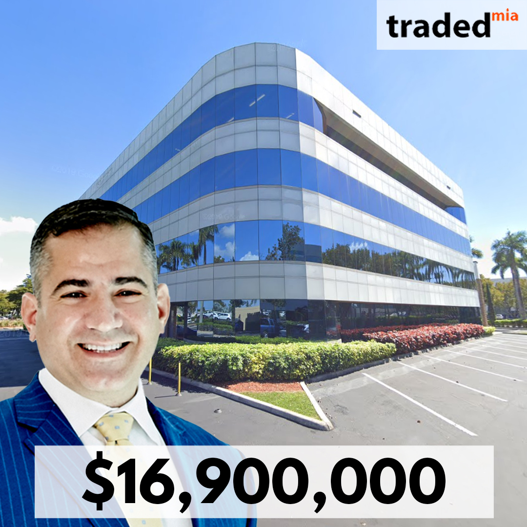 Blue Lagoon Investments, LLC Sells Miami Office For $16.9M Via Cary