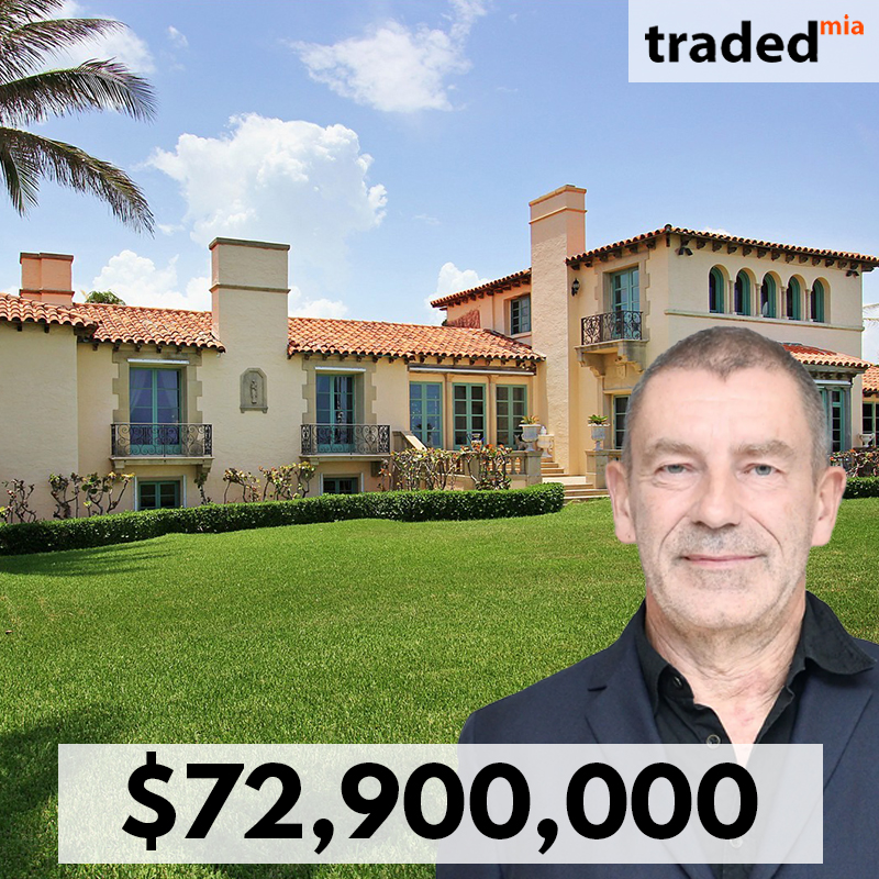 Baloobeach Acquires Palm Beach Single Family For $72.9M | Tomas Maier ...