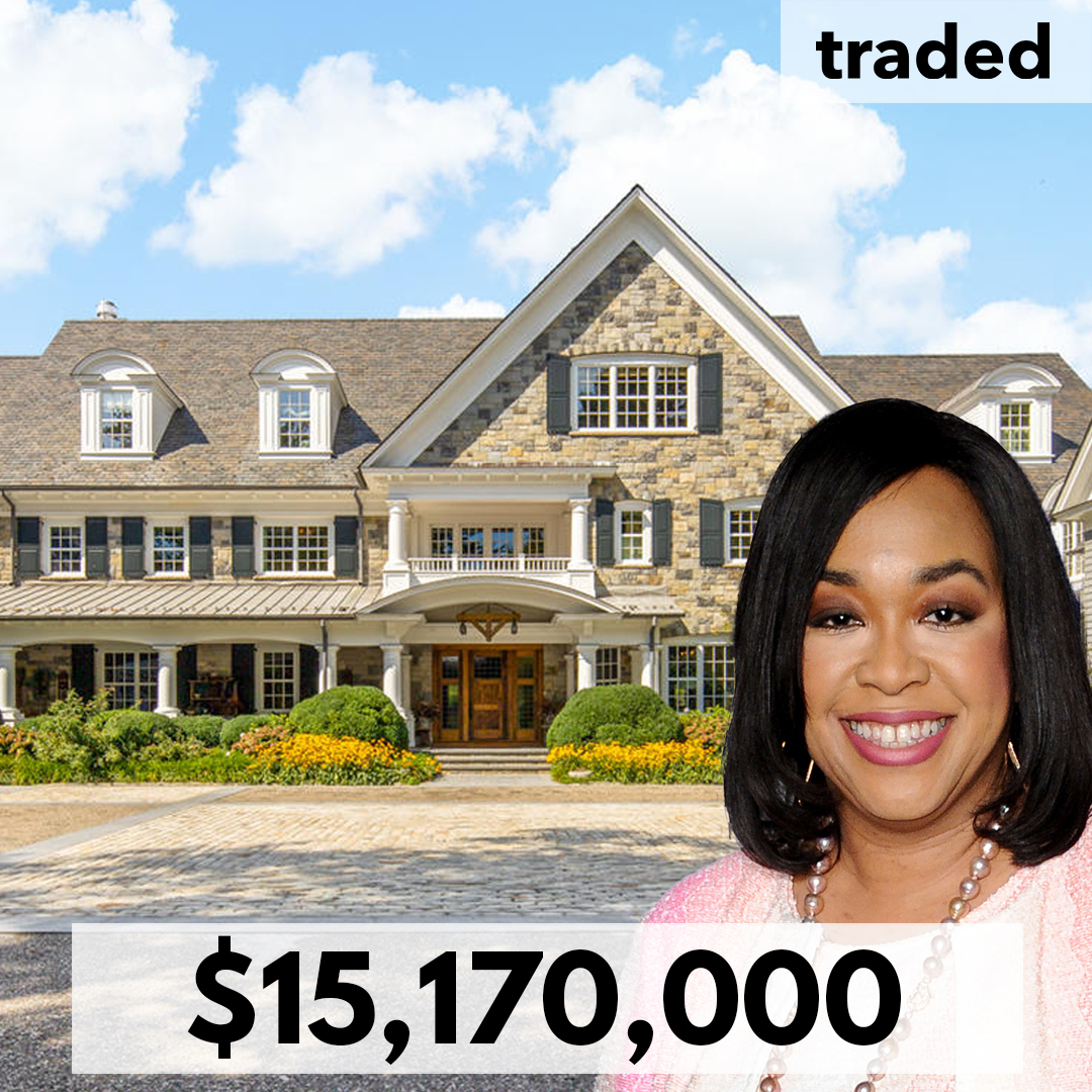 Shonda Rhimes Acquires 7.5 Acres Single Family Property In Westport, CT For 15.17M Shonda