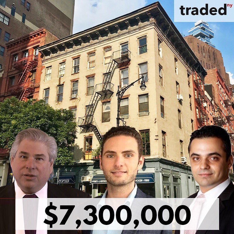 Josh Greenberg & Frederick Rudd Acquire TriBeCa MixedUse Property For