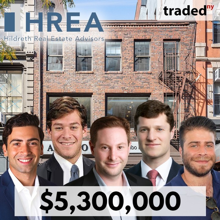Hildreth Real Estate Advisors Acquires Mixeduse Property In Soho For