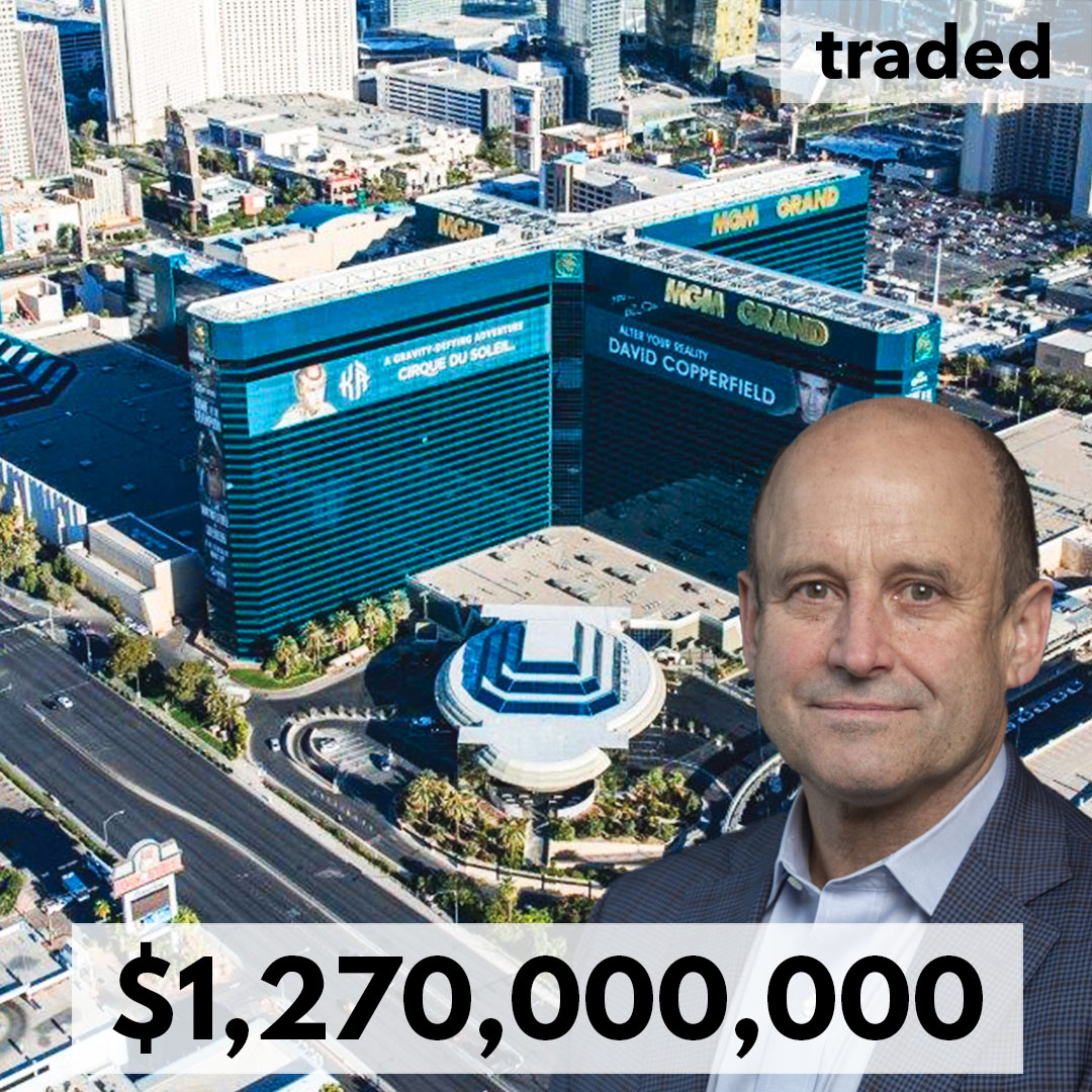 VICI Properties Inc. Acquires Las Vegas Hotel For $1.27B With Buyer's