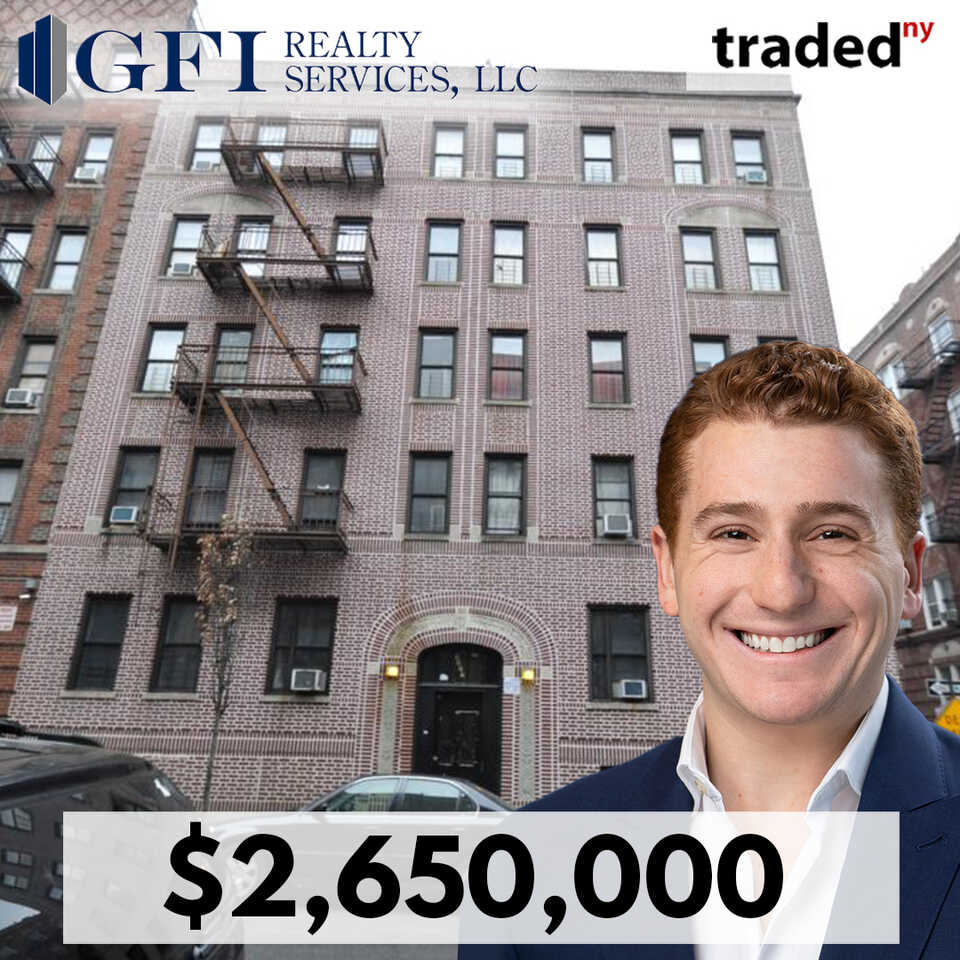 GFI Realty Services Facilitates 2.65M Sale Of Multifamily Property In