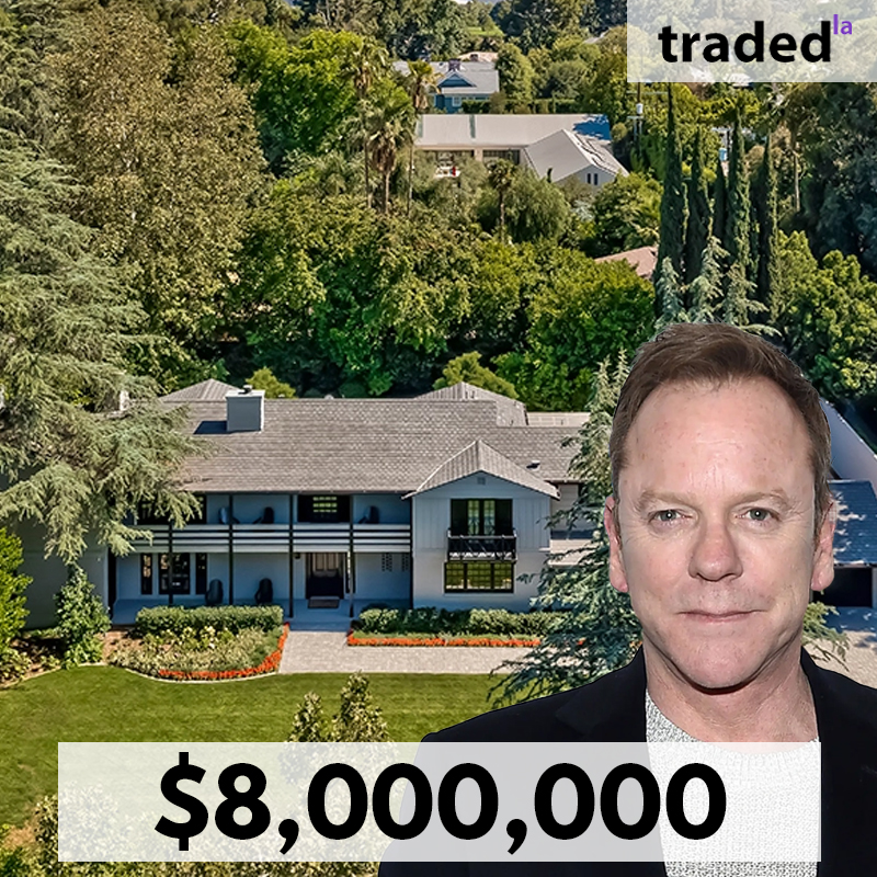 Kiefer Sutherland Sells Toluca Lake SFR For 8M With The Agency