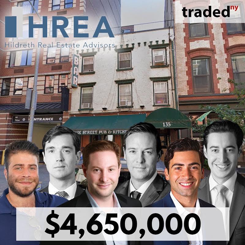 Hildreth Real Estate Advisors Acquires Mixeduse Property In TriBeCa